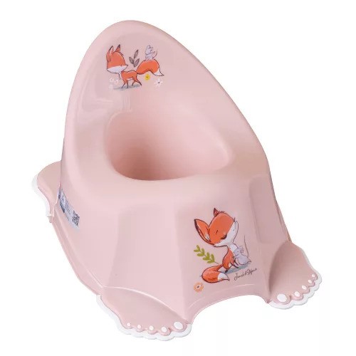 Tega baby csúszásgátlós bili róka rózsaszín