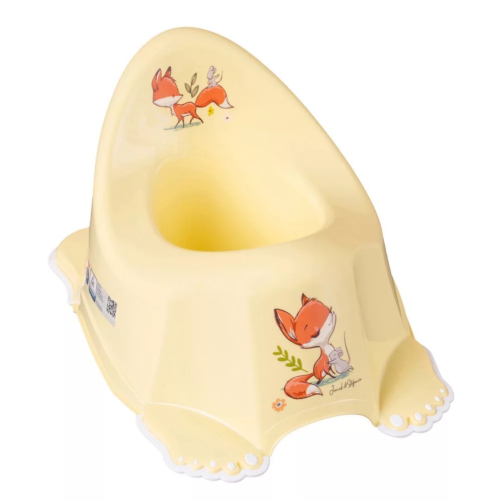 Tega baby csúszásgátlós bili róka sárga